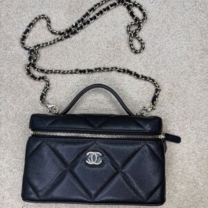 New Matthieu Blazy Chanel - 1st New Collection Launch - Chanel Black Vanity Case